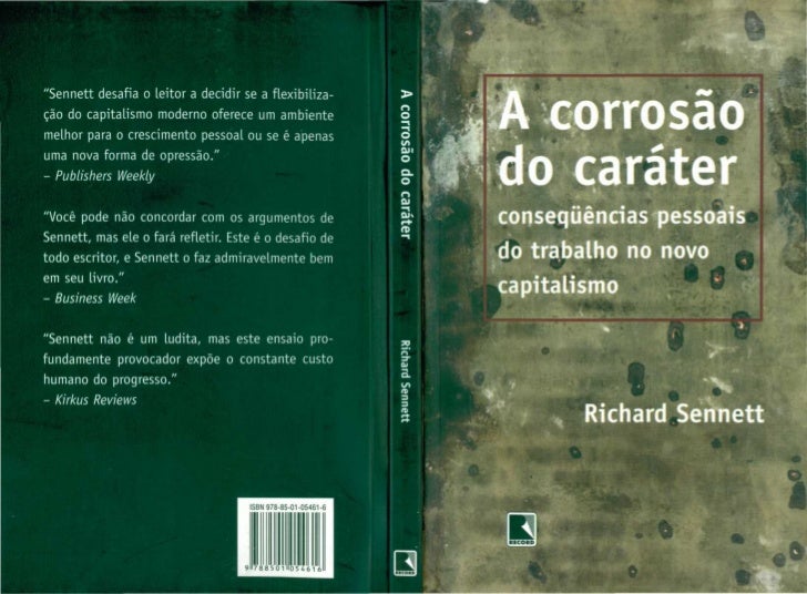 a corroso do carater